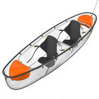 Océan voyageant le kayak en cristal de polycarbonate avec le système d'équilibre de tangon