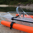 Paddlers de plastique clairs du matériel 4 de polycarbonate de kayak 336 * de 91 * de 37CM faciles à utiliser