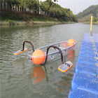 Kayak inférieur en verre de force à haute résistance, petite embarcation plastique de l'eau calme