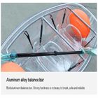 Bateau clair adapté aux besoins du client de polycarbonate pour la pêche/canoë en cristal de PC