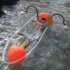 Biens en plastique clairs de kayak de polycarbonate pour la double certification de la CE de personnes