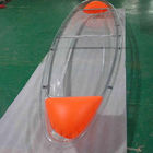 long kayak d'océan de mer de 3330mm, grand bateau de fond en verre de capacité de chargement