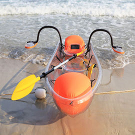 Pour deux personnes voir le matériau de coque de résine de polycarbonate de kayak avec le gouvernail de direction