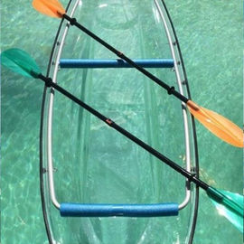 Kayak en plastique clair de 100 % pour le sport/écurie guidée du poids 21.5kg