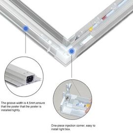 Caisson lumineux de LED éclairé à contre-jour par publicité debout libre avec les bandes intégrées et le conducteur de puissance élevée