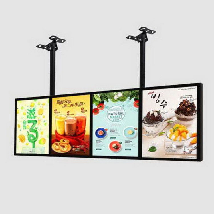 Caisson lumineux de LED éclairé à contre-jour par publicité debout libre avec les bandes intégrées et le conducteur de puissance élevée