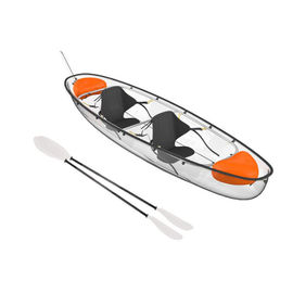 Biens en plastique clairs de kayak de polycarbonate pour la double certification de la CE de personnes